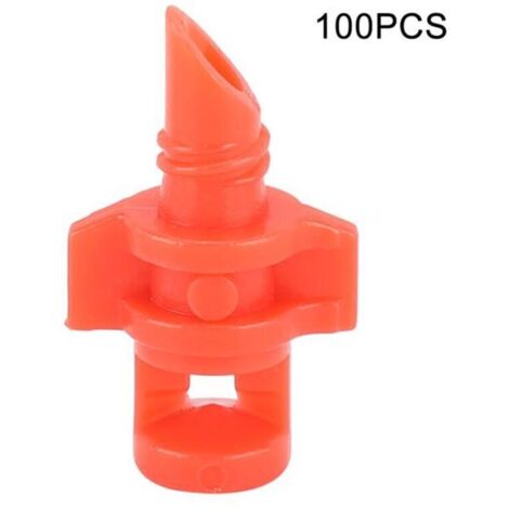 Micro-pulvérisateur d'eau - Non spécifié - Lot de 100 - 360° - Plastique durable - Irrigation par aspersion