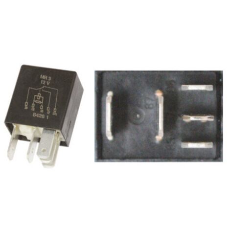 Micro-relais inverseur 12v 20/10a avec resistance
