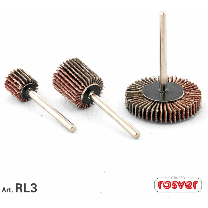 Rosver - Micro ruota lamellare RL3 D.10x15x3