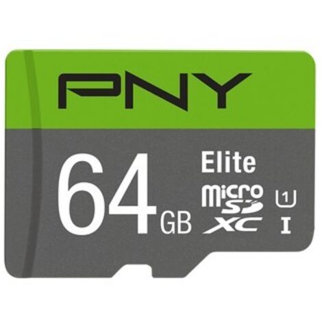 MICRO SD PNY 64GB ELITE UHS-I C10 R100