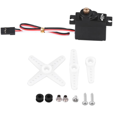 Micro Servo Analog 17g Métal 4.8-6V pour Avion RC Modèle Réduit