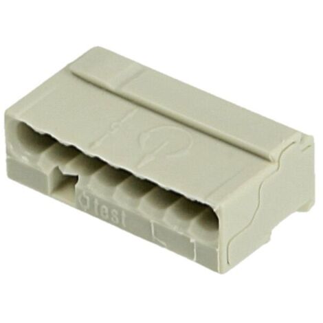Micro terminal für 243 Serie Ableitung Box für 8 Terminals in hellgrau