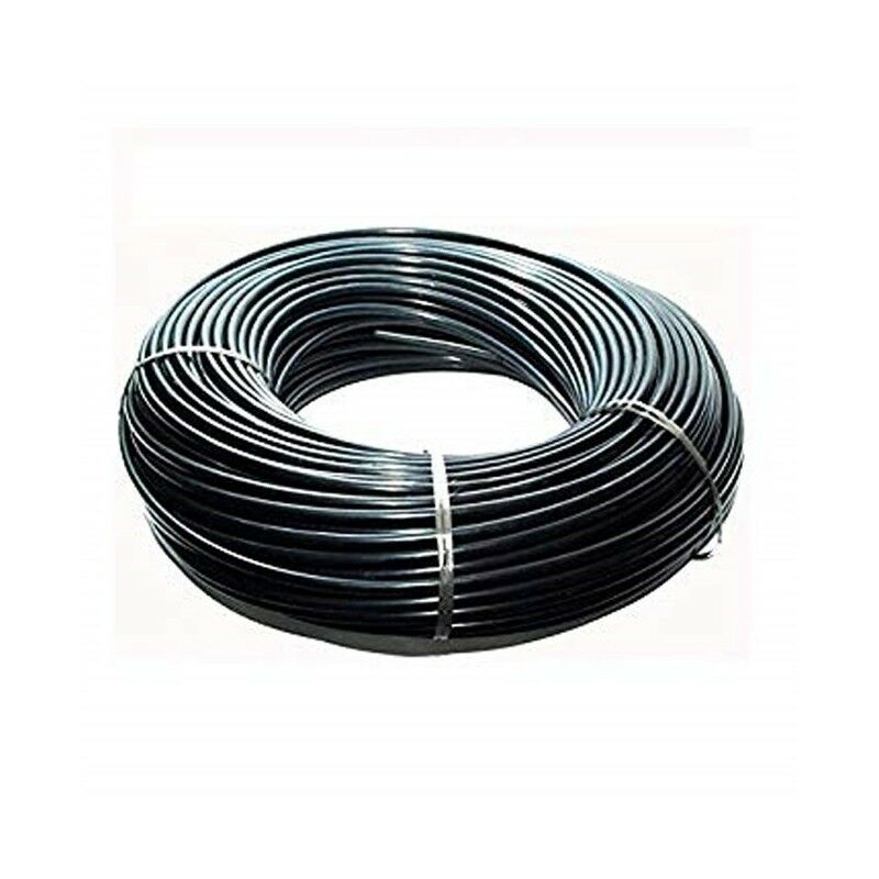 Suinga - Micro tube souple 4,5x6,5 mm noir. bobine de 200 m
