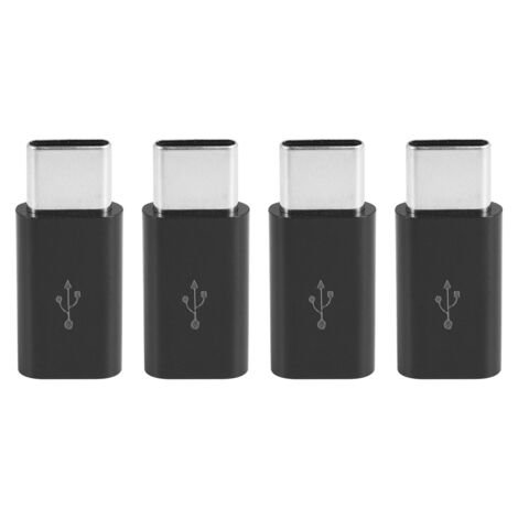 Micro-USB To Usb C Adapter, Mini Typec Charging Type Adapter Conversion Connector with Resistor