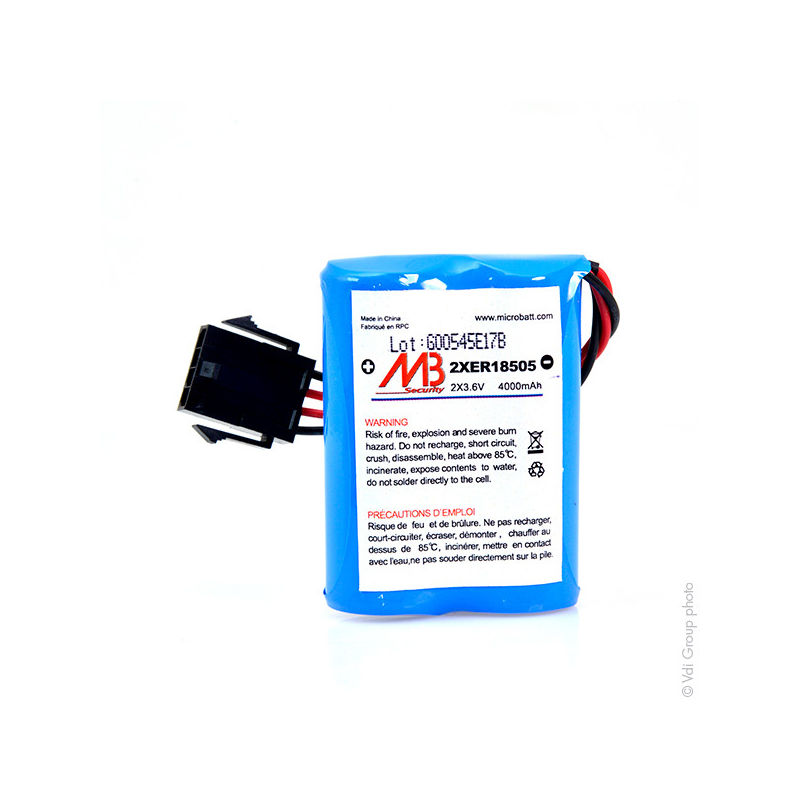 

Microbatt - Batería litio 3.6V 4000mAh