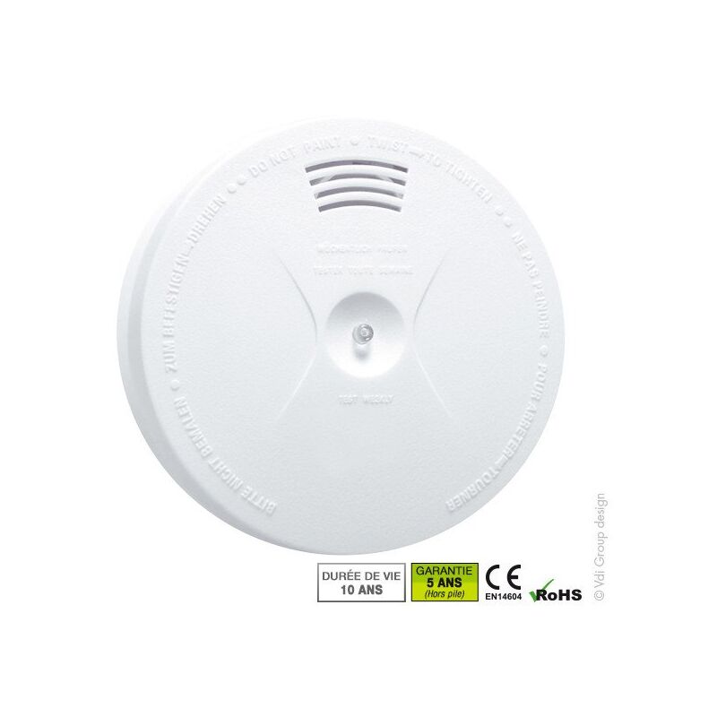 

MB Security - Detector de humo norma CE fotoeléctrico MB-SA01