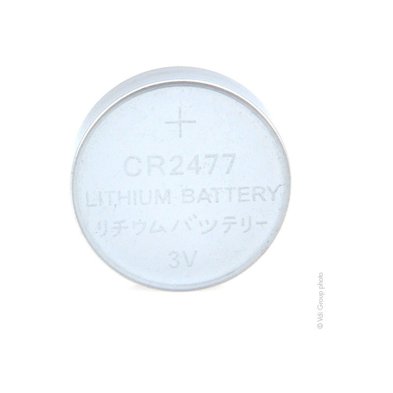 

Microbatt - Pila botón litio blister CR2477 3V 1Ah