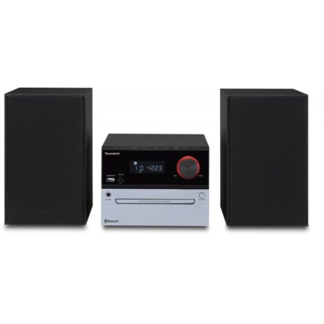 Microcadena con bluetooth Sunstech MIC200BTBK/ 30W