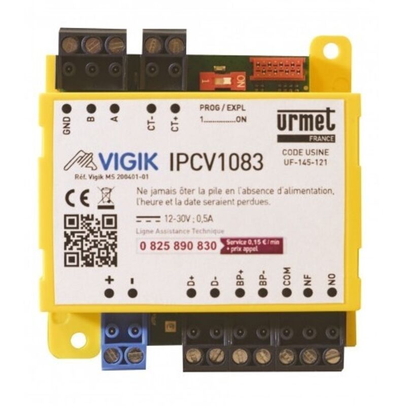 Microcentrale 1p vgk connectee Urmet IPCV1083