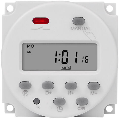 Microcomputer Power Supply Time Switch Smart Programmable Timer Switch Street Lamp Countdown Switch 110V