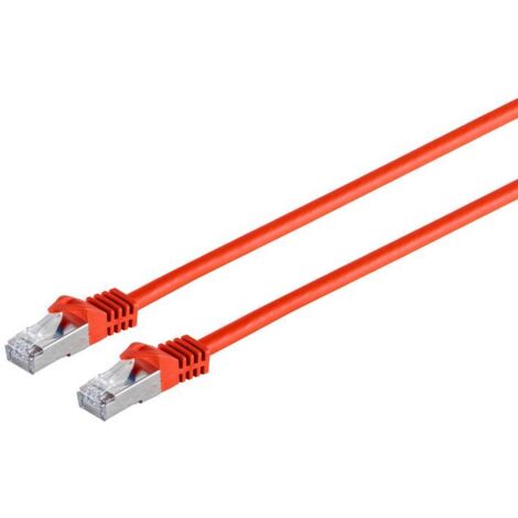 MicroConnect 0.25m Cat7 S/FTP - 0,25 m - Cat7 - S/FTP (S-STP) - RJ-45 - RJ-45 - Rouge (SFTP70025R)