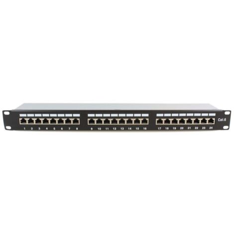 MicroConnect 19"" FTP. 6 pannello patch, PP-007