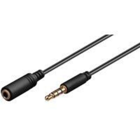 Microconnect 3.5mm - 3.5mm, 5.0m Audiokabel 5 m 3.5mm Schwarz - Audiokabel (5.0m, 3.5mm, 3.5mm, 5 m, Schwarz)