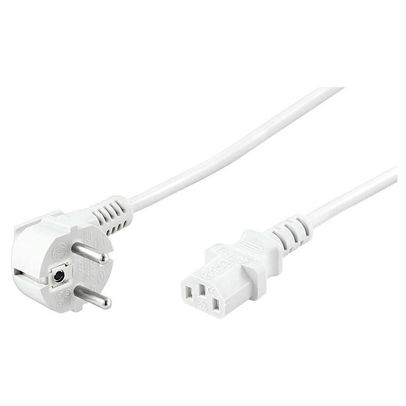 Microconnect - PE010450W cable of transmission White 5 m C13 coupler