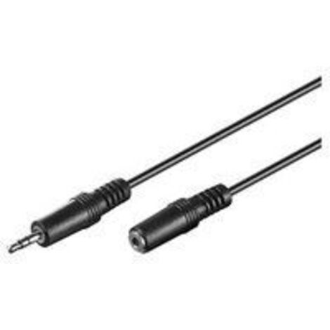 Microconnect AUDLR2 cable de audio 2 m 3,5mm Negro