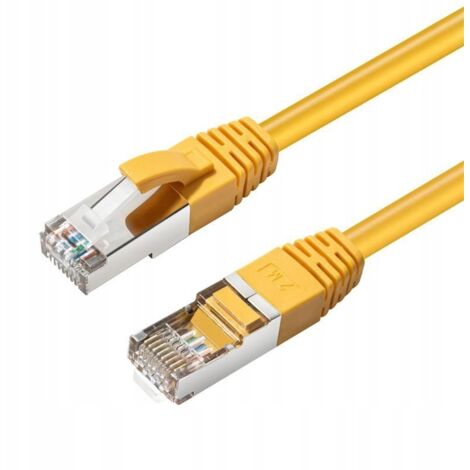 MicroConnect CAT6A S/FTP 1m Giallo LSZH
