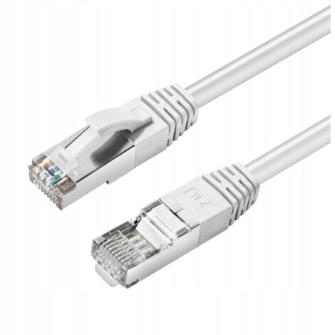 MicroConnect CAT6A S/FTP 3m Bianco LSZH