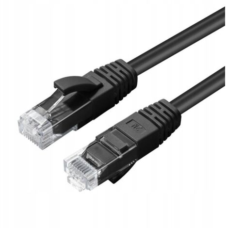 MicroConnect CAT6A UTP 20m Nero LSZH