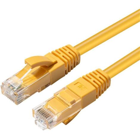 MicroConnect CAT6A UTP 3m Giallo LSZH