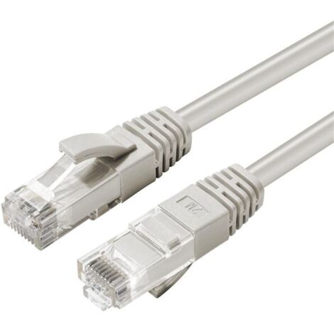 MicroConnect CAT6A UTP 7,5 m Grau LSZH