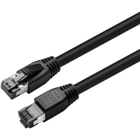 MicroConnect CAT8.1 S/FTP 7,5 m Nero Schermato LSZH, AWG 24