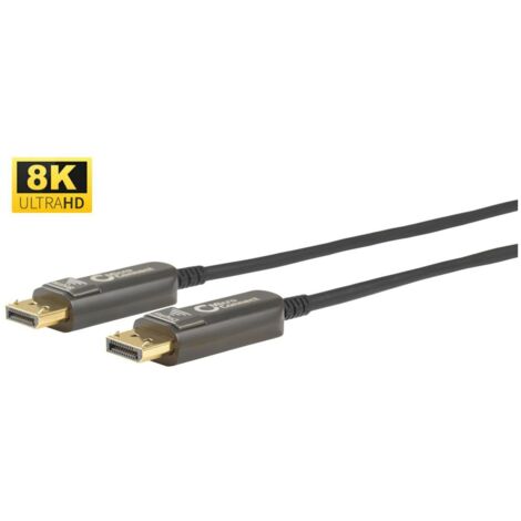 MicroConnect DP-MMG-2000V1.4OP - 20 m - DisplayPort - DisplayPort - Mâle - Mâle - Or