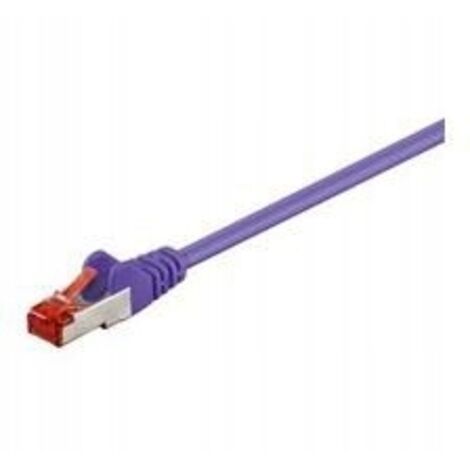 MicroConnect F/UTP CAT6 0,5 m PVC morado