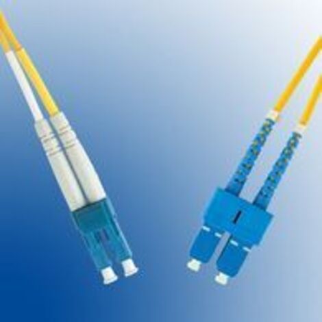 Microconnect FIB421007 Lichtwellenleiterkabel 7 m LC SC Gelb - Lichtwellenleiterkabel (7 m, LC, SC, Gelb)