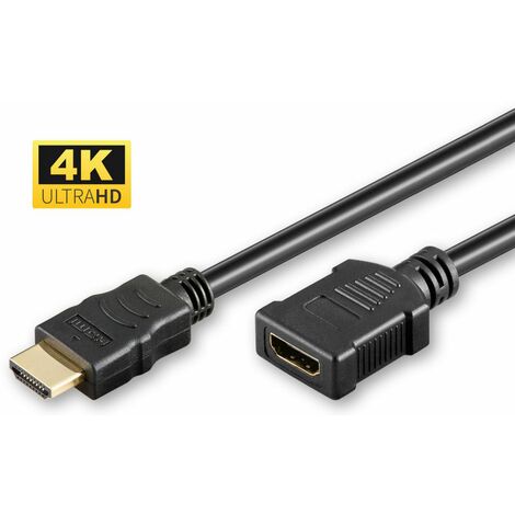 Microconnect HDM19191FV1.4 cable HDMI 1 m HDMI tipo A (Estándar) Negro