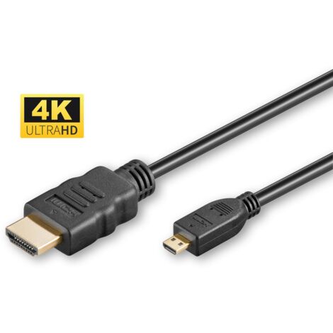 MicroConnect HDMI 2.0 A-D Kabel, HDMI-Kabel 3m HDMI Typ D [Micro] HDMI-Typ