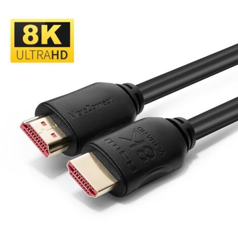 MicroConnect HDMI 2.1 8K 120Hz 48Gb/s Schwarz 1,5m
