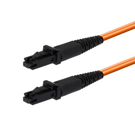 MicroConnect LC/PC-ST/PC 3m - 3 m - LC - ST - Male connector / Male connector - Orange (FIB410003)