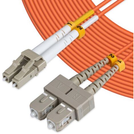 MicroConnect LC-SC Multimode-Glasfaser
