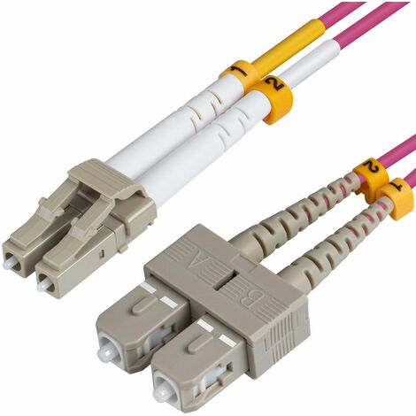 MicroConnect LC/UPC-SC/UPC 10m OM4