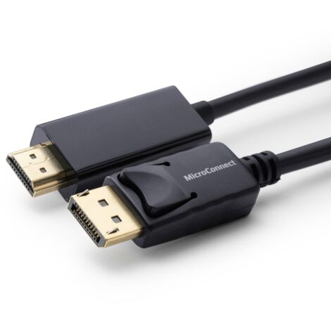 MicroConnect MC-DP-HDMI-200 Video Kabel Adapter 2 m DisplayPort Schwarz