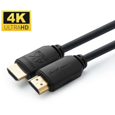 MicroConnect MC-HDM19190.5V2.0 HDMI-Kabel 0,5 m HDMI Typ A (Standard) Schwarz