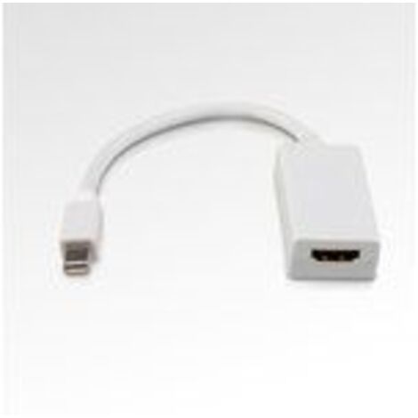 Microconnect MDPHDMI Adapter de cable de video 0,15 m Mini DisplayPort HDMI White
