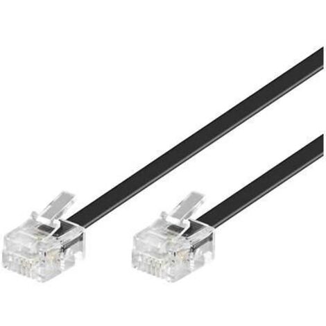 MicroConnect Modular RJ11 6P/4C 2m
