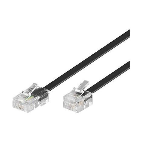 Microconnect MPK463S Telephone cable 15 m Transparent