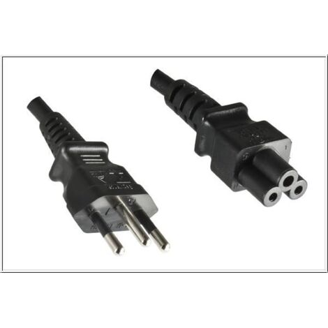 Microconnect PE010818BRAZIL - Cavo (1,8 m, connettore maschio/femmina, nero)