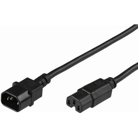Microconnect PE011400 - Cordon d'alimentation, noir