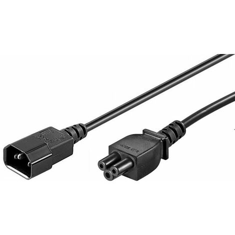 Microconnect PE080610 transmission cable Black 1m C14 coupler
