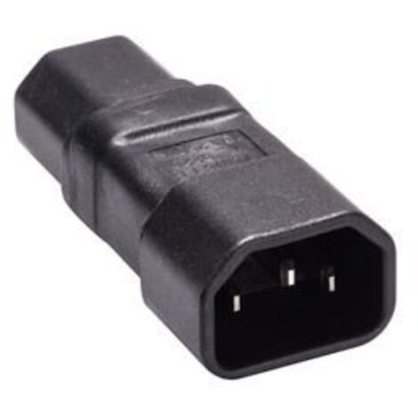 Microconnect PEA1415 changeur de genre pour cable C14 C15 Noir