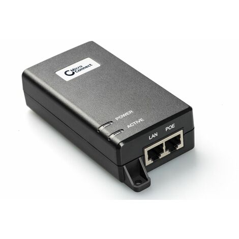 Microconnect POEINJ-60W adaptador e inyector de PoE Gigabit Ethernet 55 V