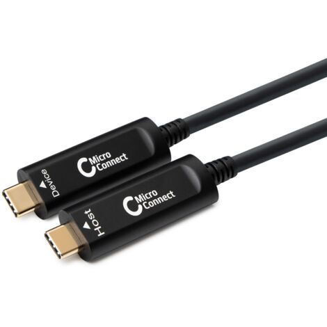 MicroConnect Premium USB-C Glasfaserkabel 15 m