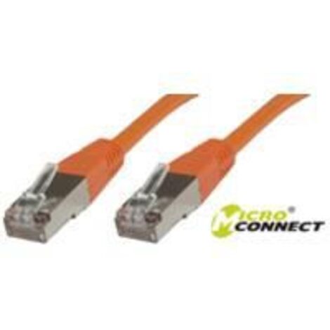 MicroConnect S/FTP CAT6 2m Arancione LSZH