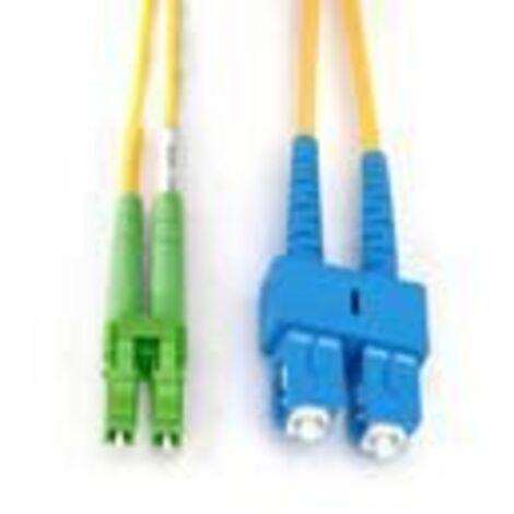 MicroConnect SC/APC-LC/UPC Glasfaser 2m OS2