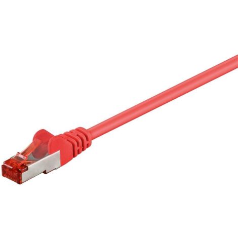 MicroConnect SSTP CAT6 15M - 15 m - Rouge (SSTP615R)