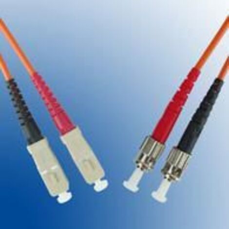 MicroConnect ST-SC Multimode-Glasfaser