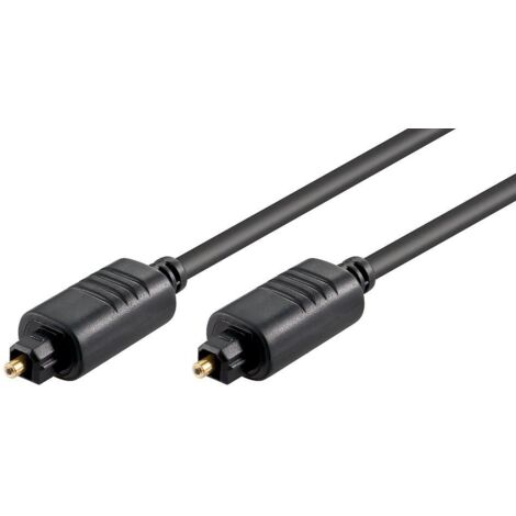 Microconnect TT6100BKAD Cavo audio TOSLINK TOSLINK nero da 1 m - Cavi audio (TOSLINK, Maschio, TOSLINK, Maschio, 1 m, Nero)